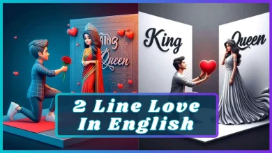 2 Line Love Shayari in English
