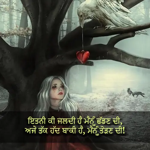 Broken Heart Shayari in Punjabi