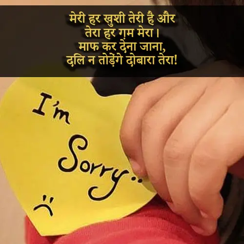 Friend Sorry Shayari